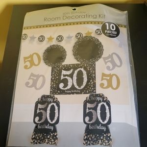 Party Supplies 50th Birthday